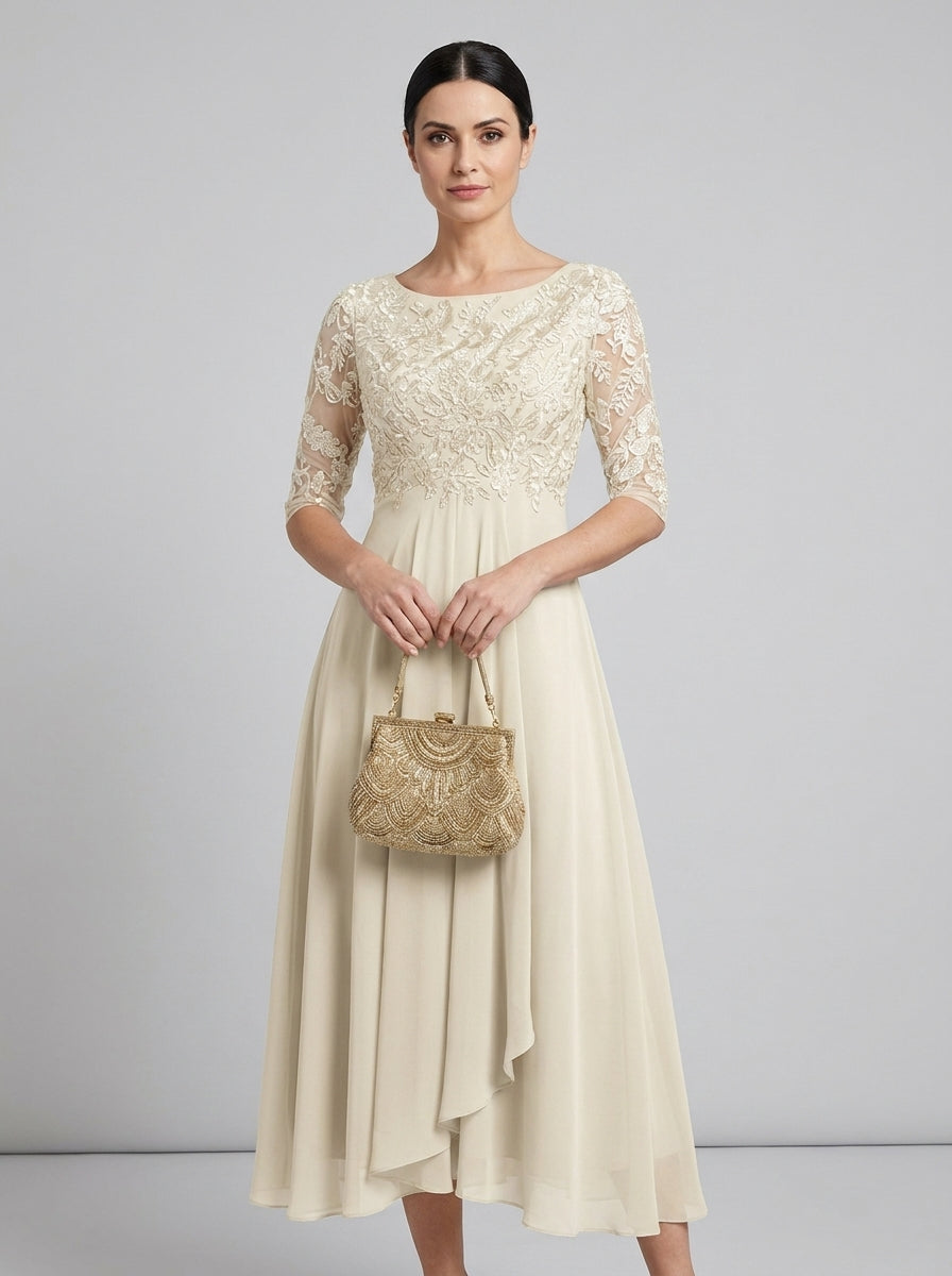 Vestito Midi Arricciato