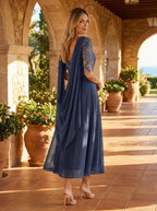 Vestito Midi Arricciato