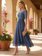Vestito Midi Arricciato