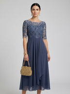 Vestito Midi Arricciato