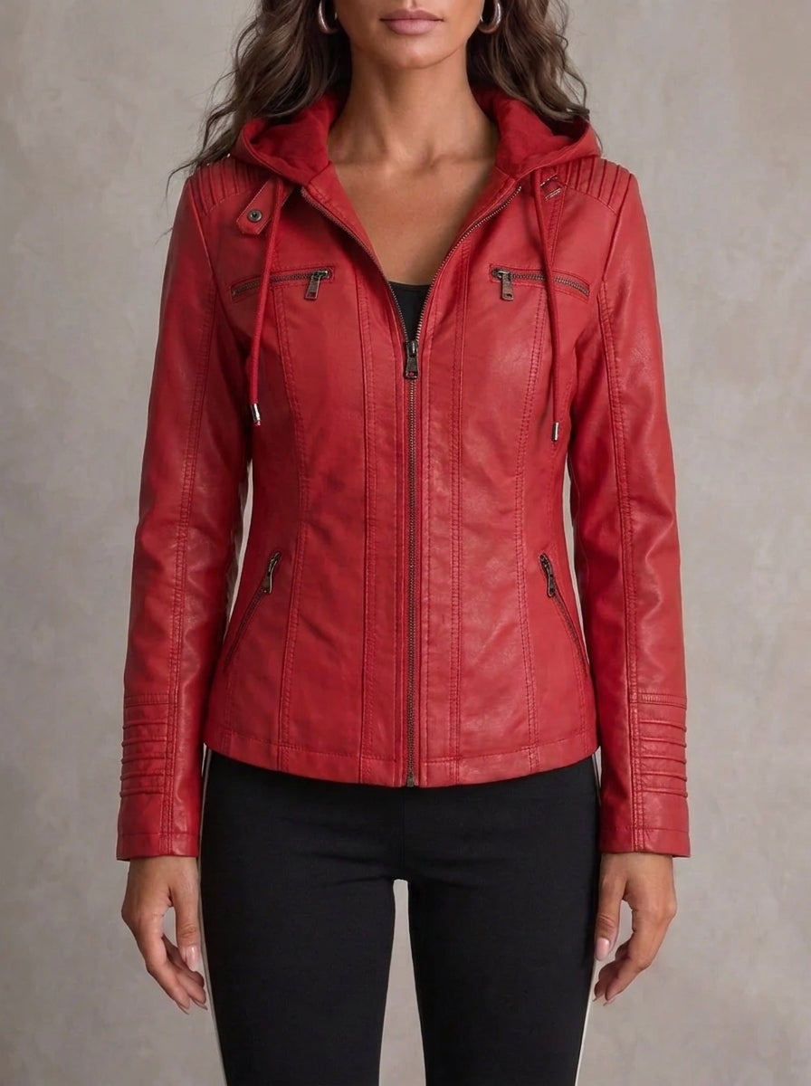 Esther | Giacca in Pelle Resistente ed Elegante