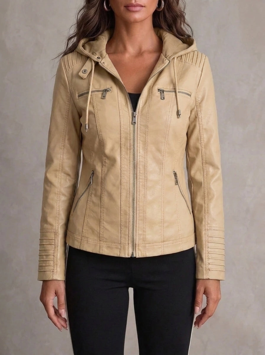 Encarna | Giacca in Pelle Resistente ed Elegante