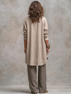 Simone | Completo a Strati con Pantaloni Palazzo
