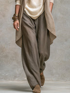 Simone | Completo a Strati con Pantaloni Palazzo