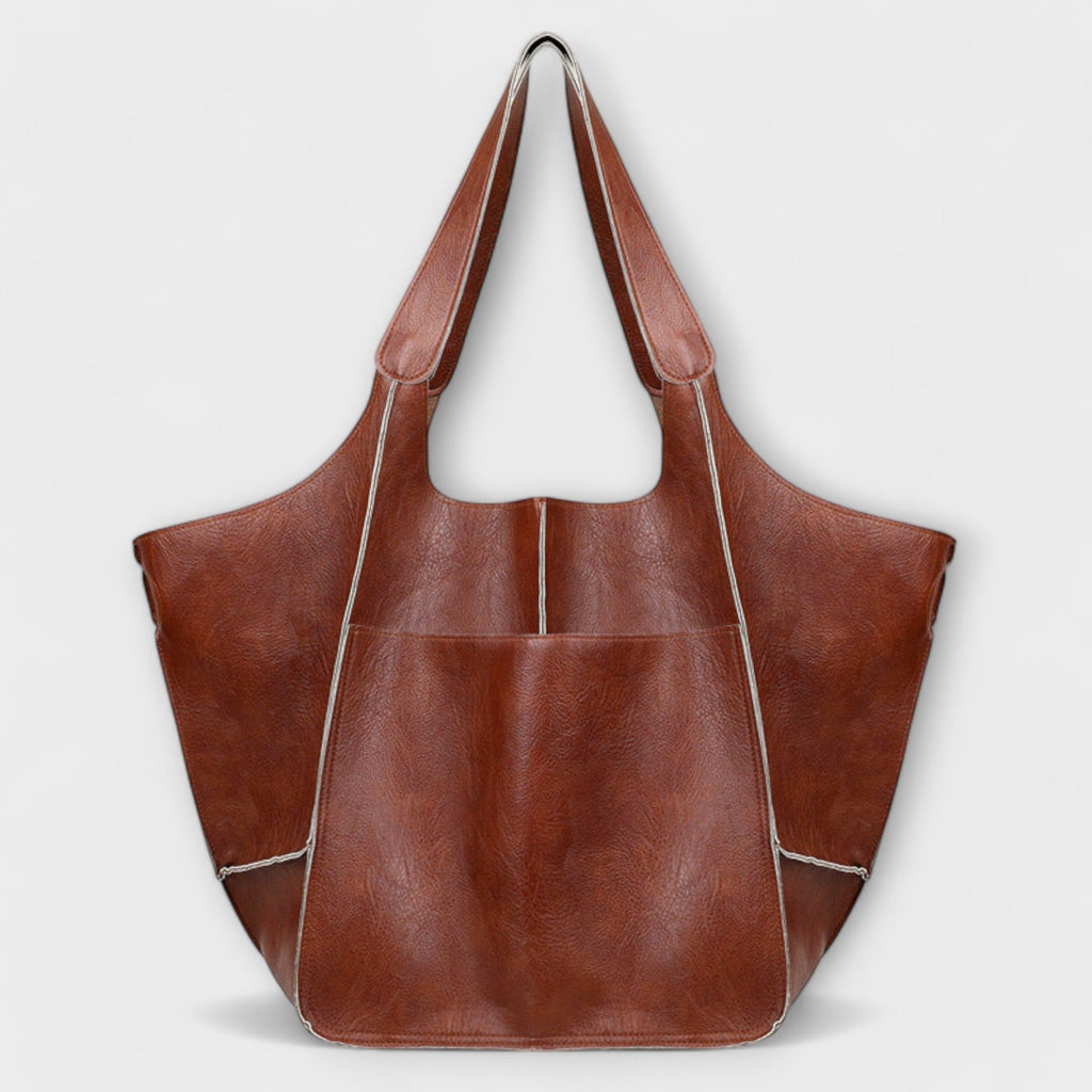 Urania | Borsa shopper oversize in pelle