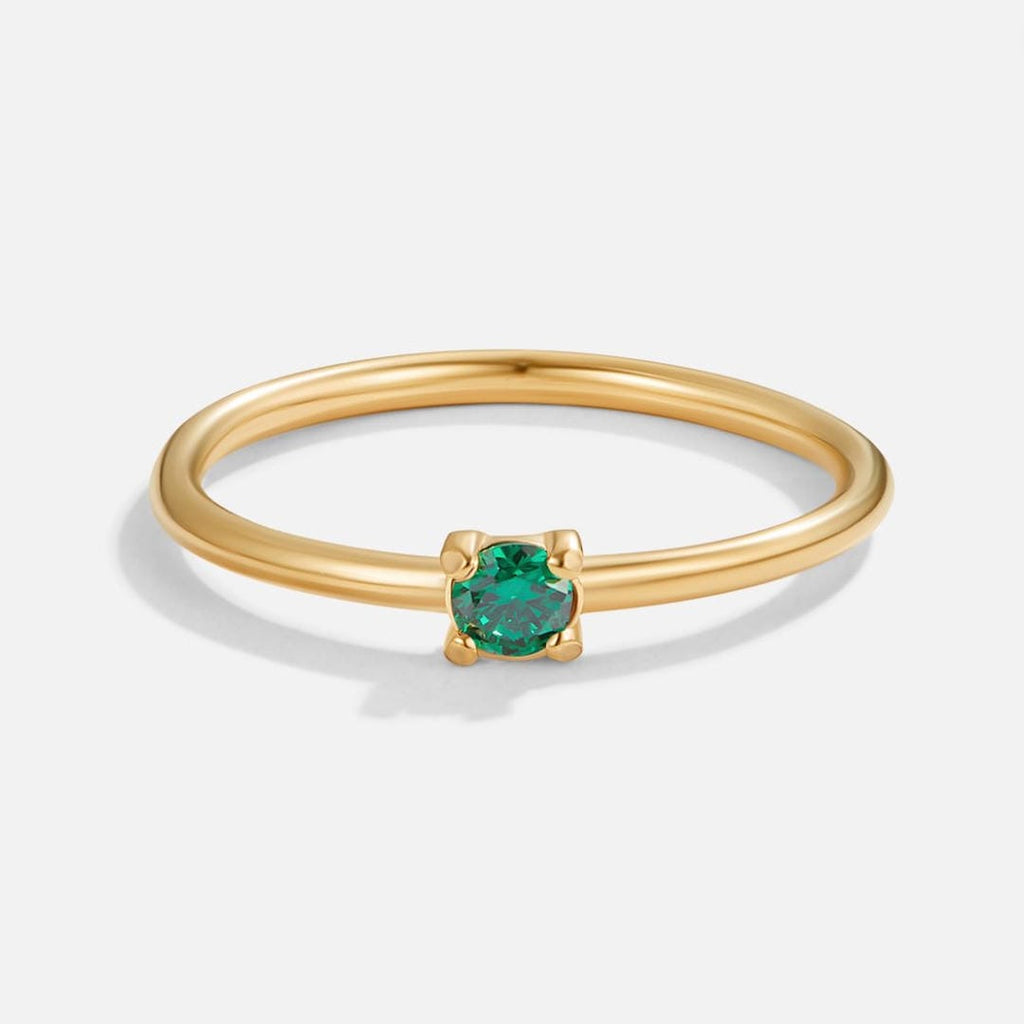 Anello con Pietra del Mese di Nascita