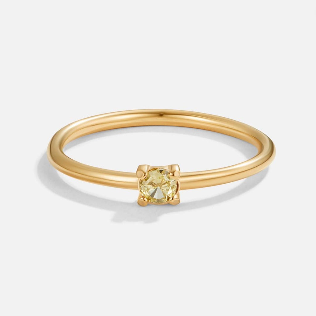 Anello con Pietra del Mese di Nascita