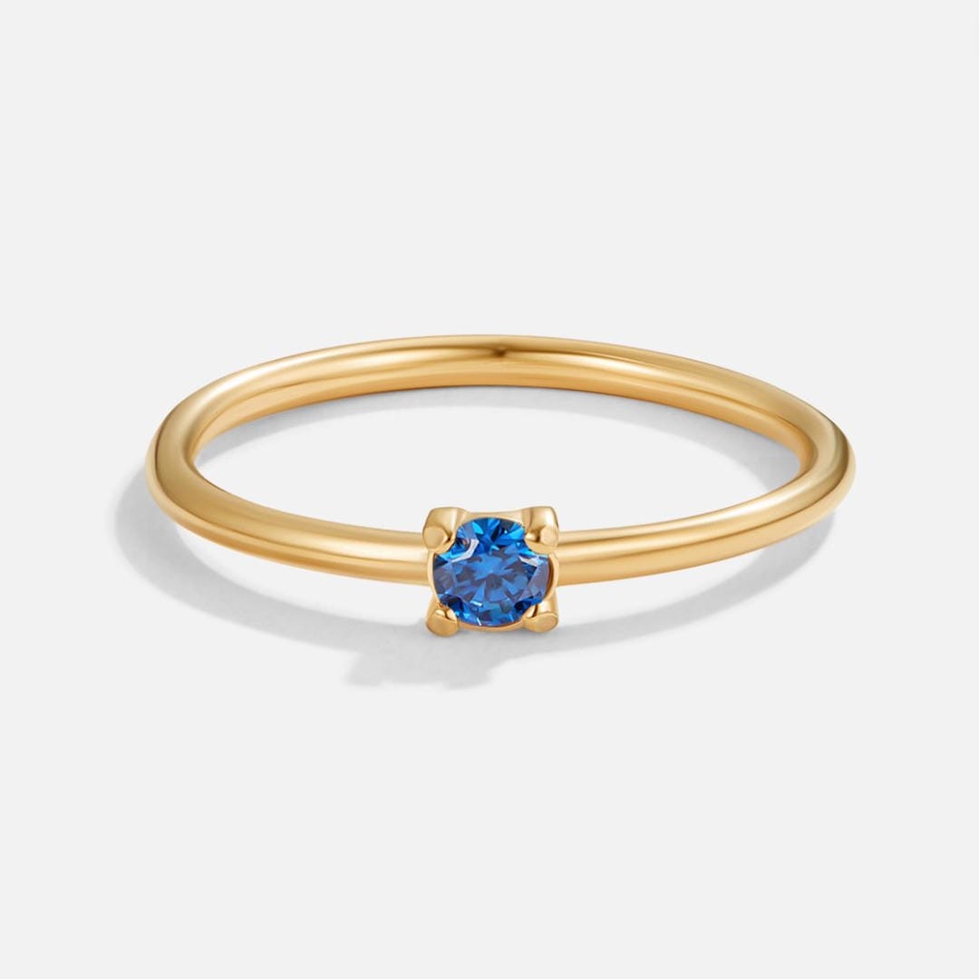 Anello con Pietra del Mese di Nascita