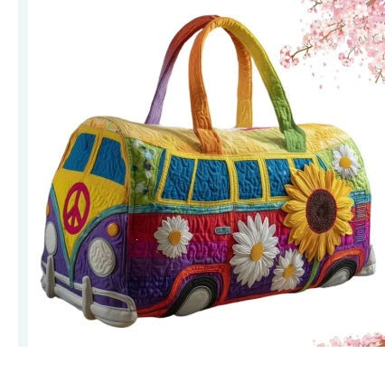 Sunflowvana | Borsa da Viaggio Trapuntata