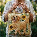 Borsa artigianale - Golden Retriever