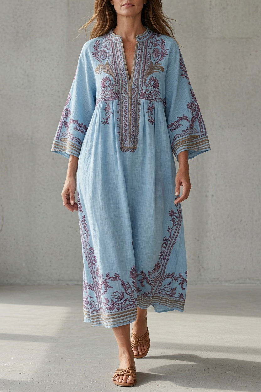 Elena | Abito Vintage con Ricami
