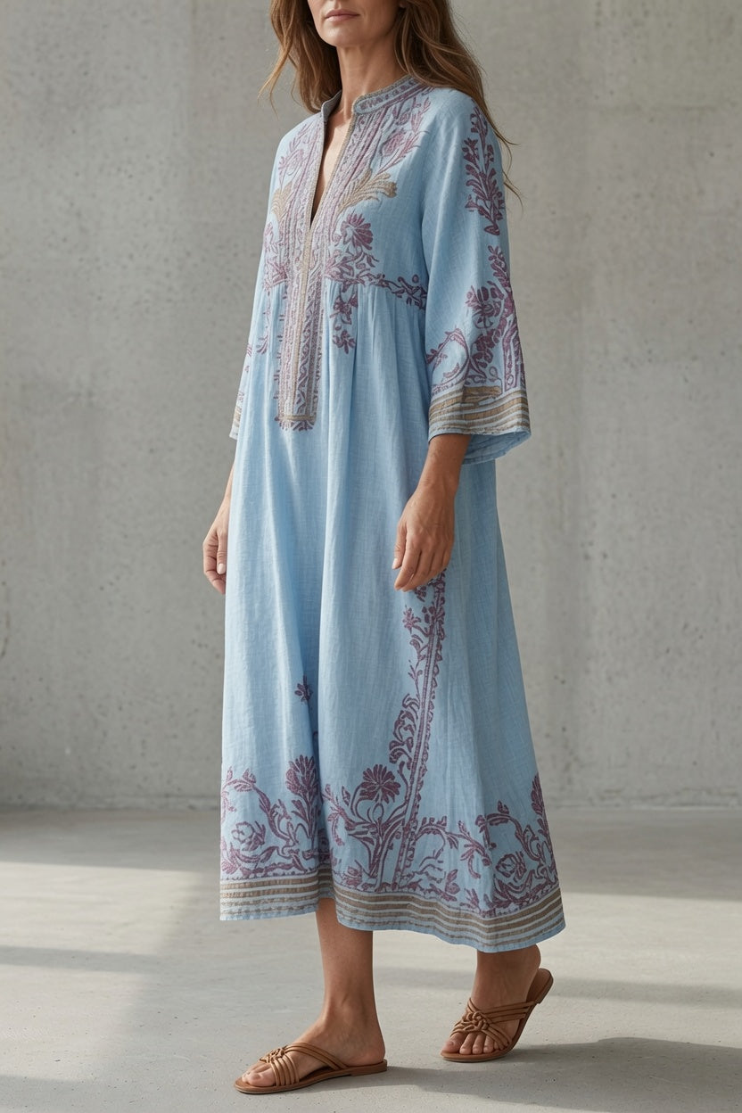 Elena | Abito Vintage con Ricami
