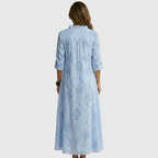Vestito Camicia Midi Rilassato
