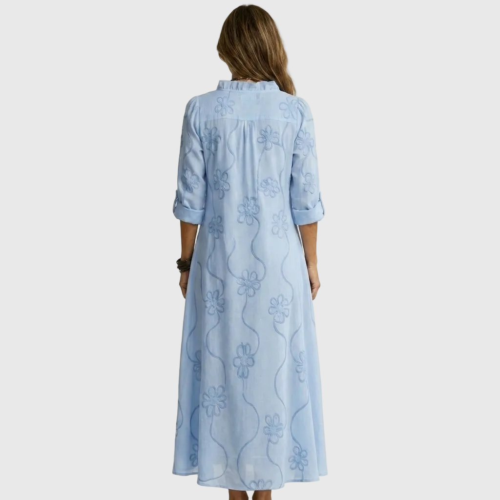 Vestito Camicia Midi Rilassato