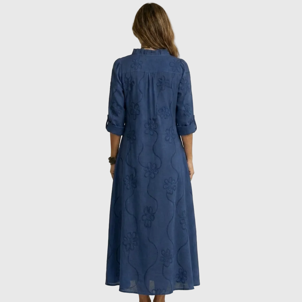 Vestito Camicia Midi Rilassato