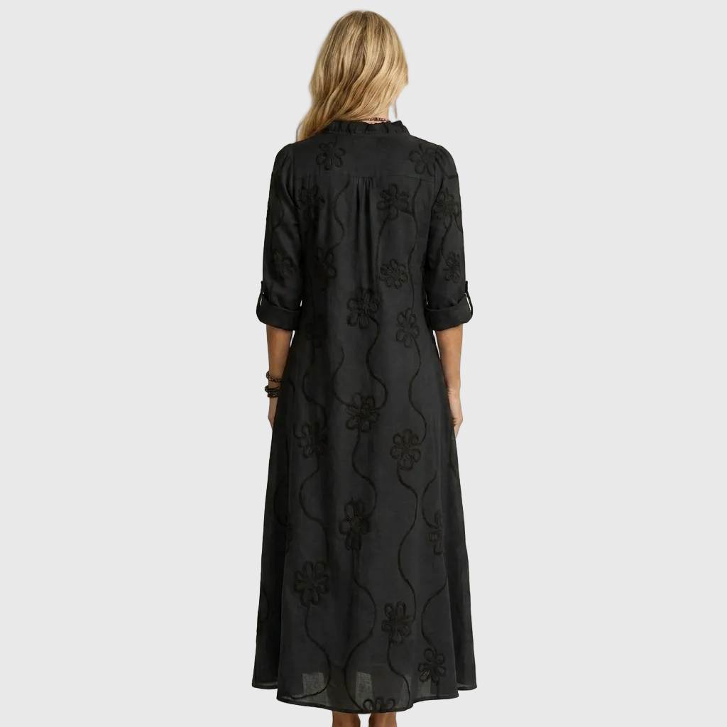 Vestito Camicia Midi Rilassato