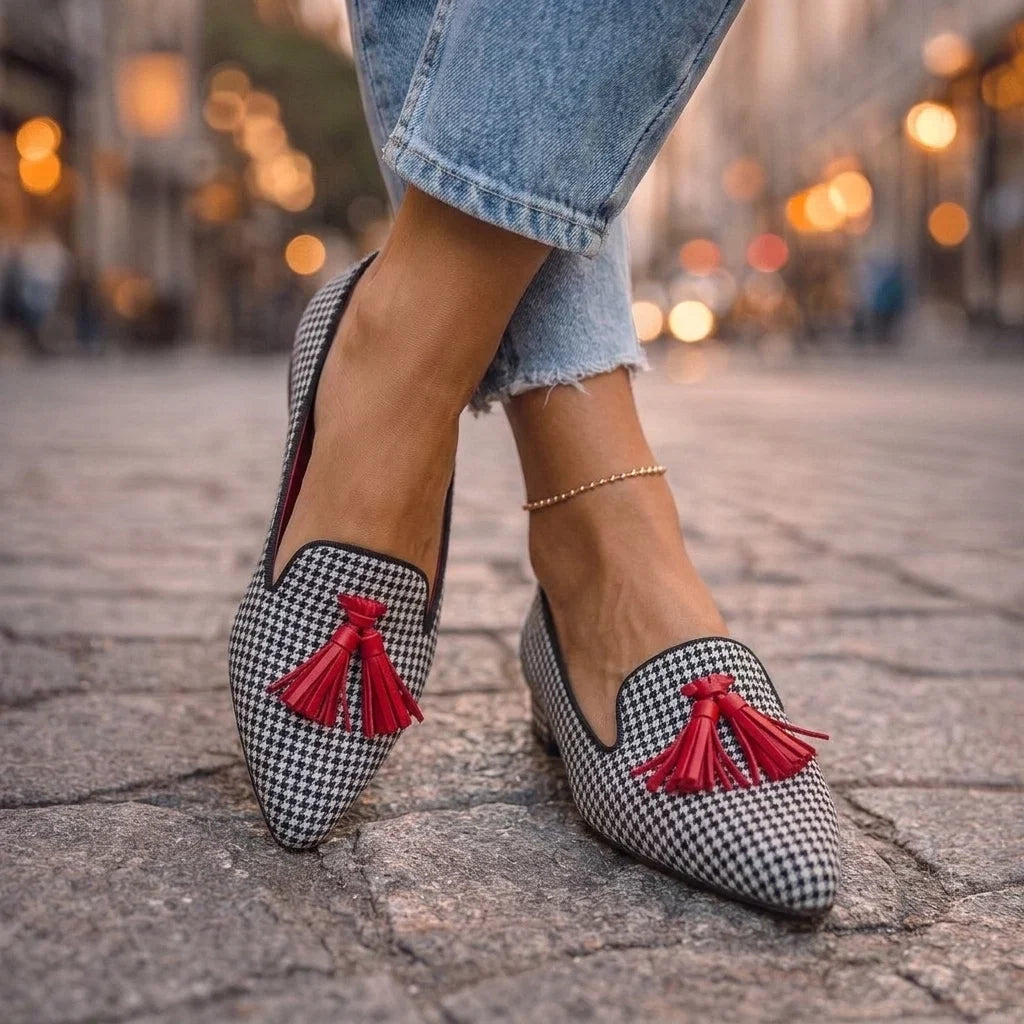Livia – Ballerine a Punta con Stampa Leopardo