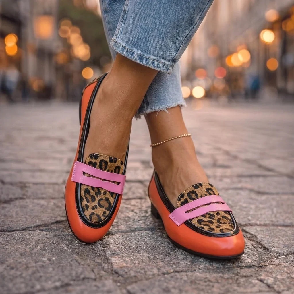 Rosalia – Mocassini con Stampa Leopardo