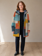 Imogen | Gilet con Cappuccio Artistico