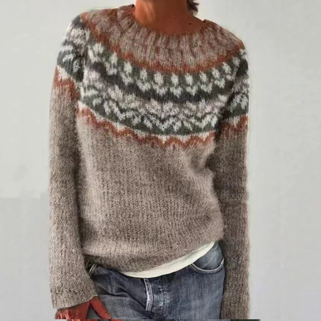 Tatiana | Maglione retrò morbido