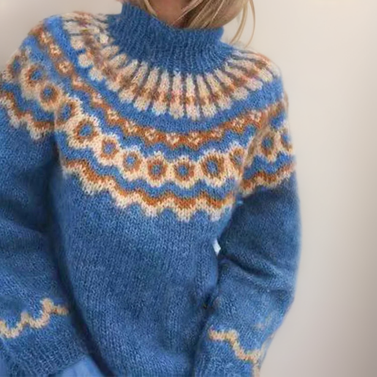 Sonja | Maglione morbido a collo alto