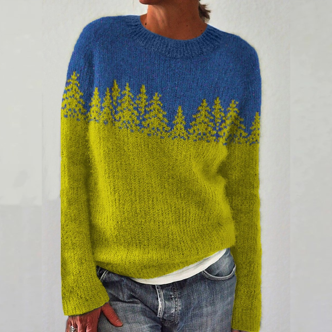 Ricarda | Maglione retrò morbido